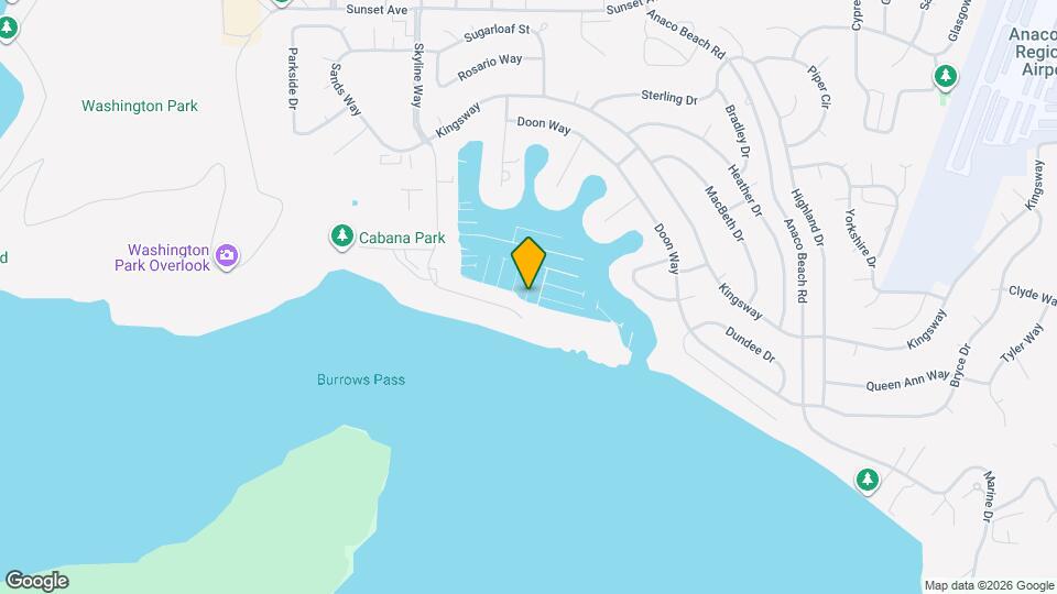 2304 Skyline Way Map and Location Details