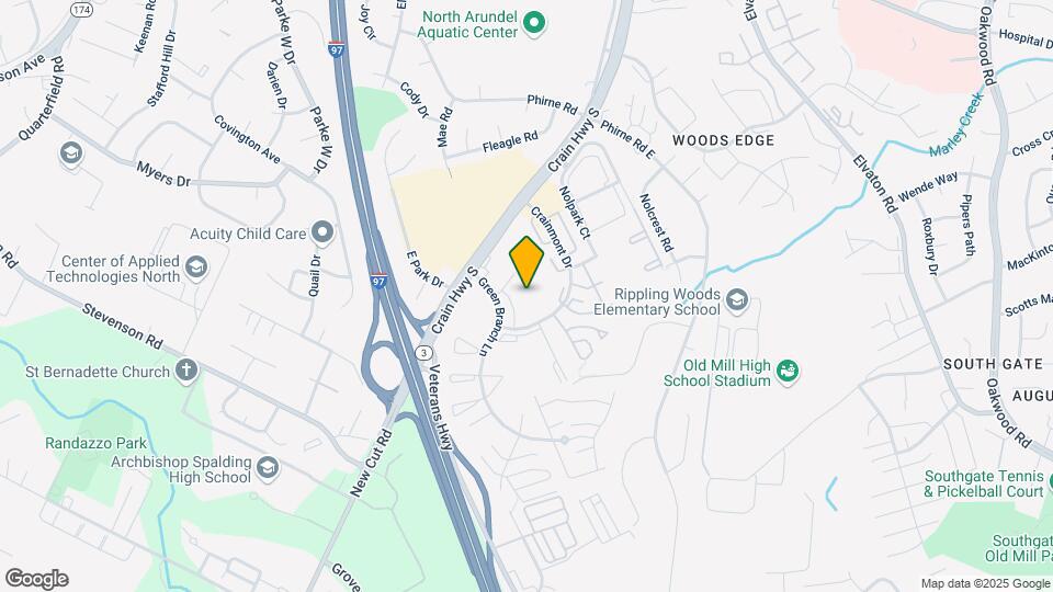 Chesapeake Glen Apartment Homes Map and Location Details