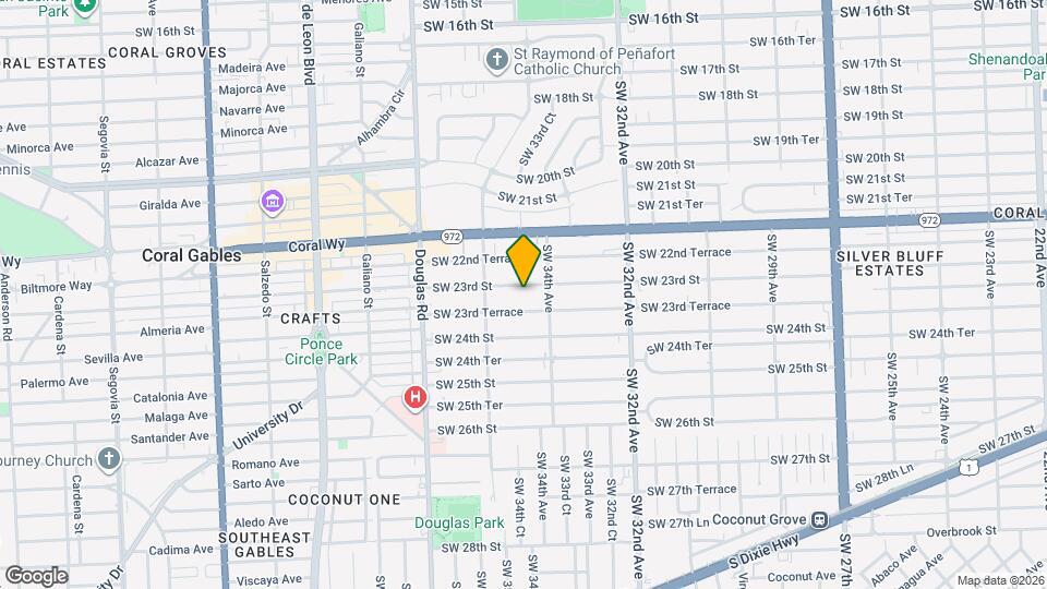 3466 SW 23rd St Map and Location Details