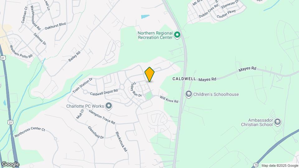 17746 Caldwell Track Dr Map and Location Details