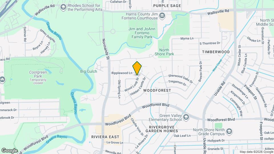 12835 Woodlite Ln Map and Location Details
