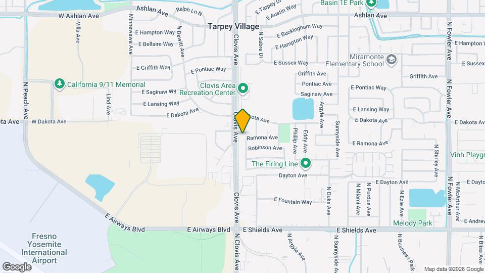 3670 Judy Ave Map and Location Details