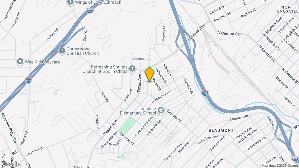 1208 Minnesota Ave Mapa y Detalles de la Ubicación