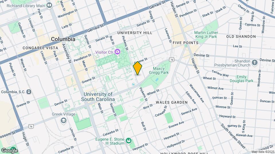 618 Pickens St Map and Location Details