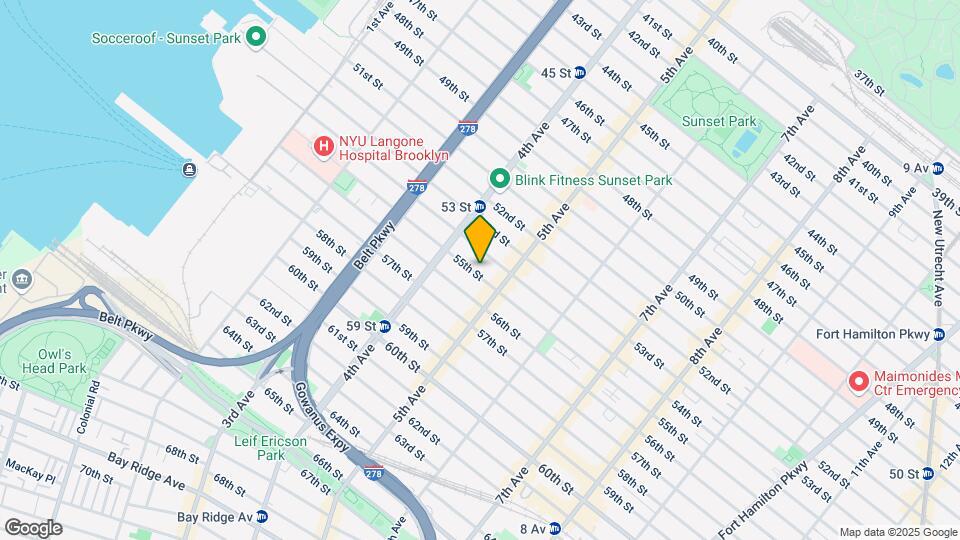 447 55th St Mapa y Detalles de la Ubicación