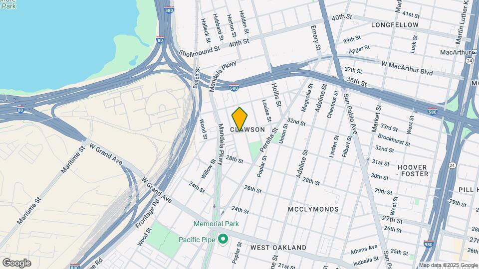 1565 32nd St Map and Location Details