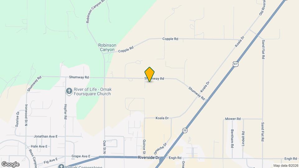 806 Shumway Rd Map and Location Details