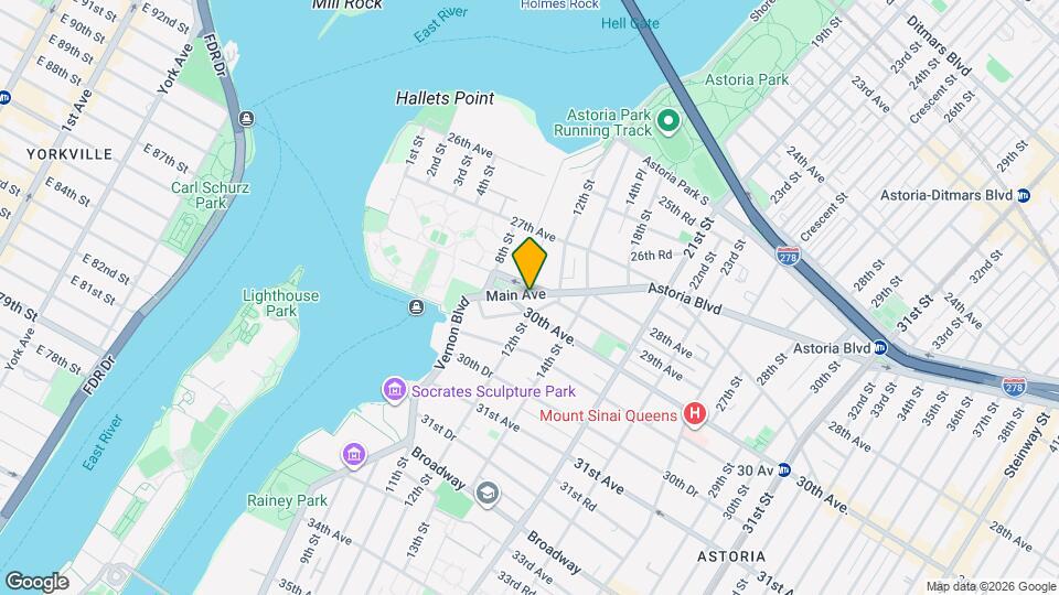 11-14-14 Main Ave Map and Location Details