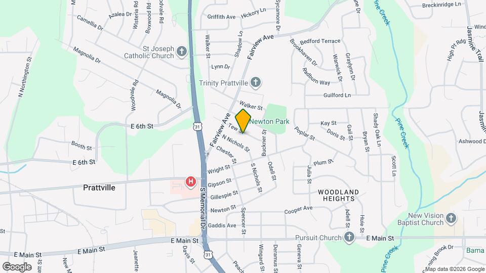 113 Tew St Mapa y Detalles de la Ubicación