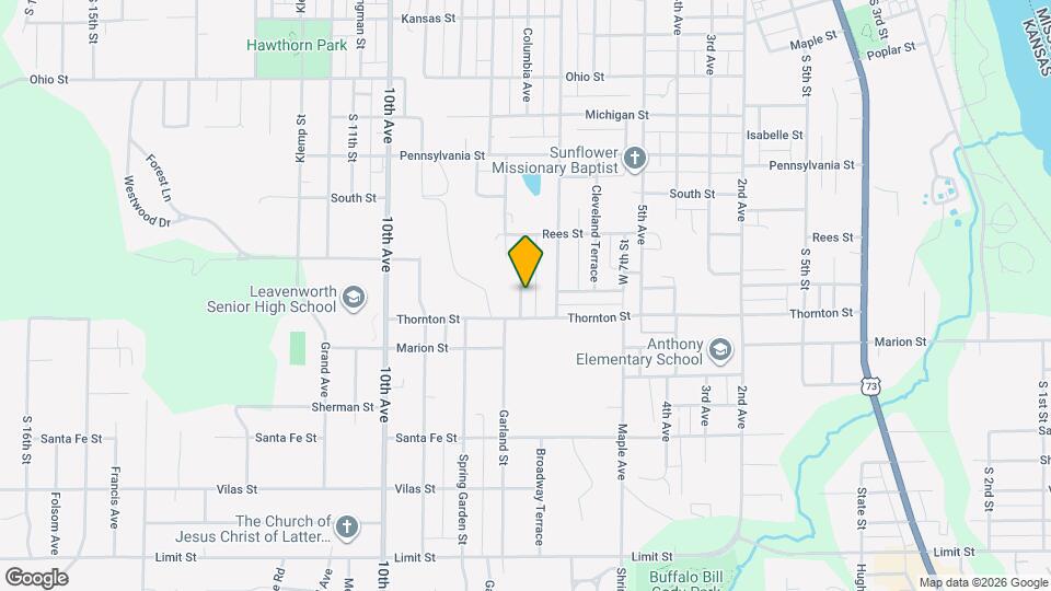 2017 Montezuma Ave Map and Location Details