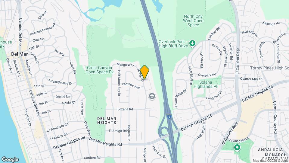 14225 Mango Dr Mapa y Detalles de la Ubicación