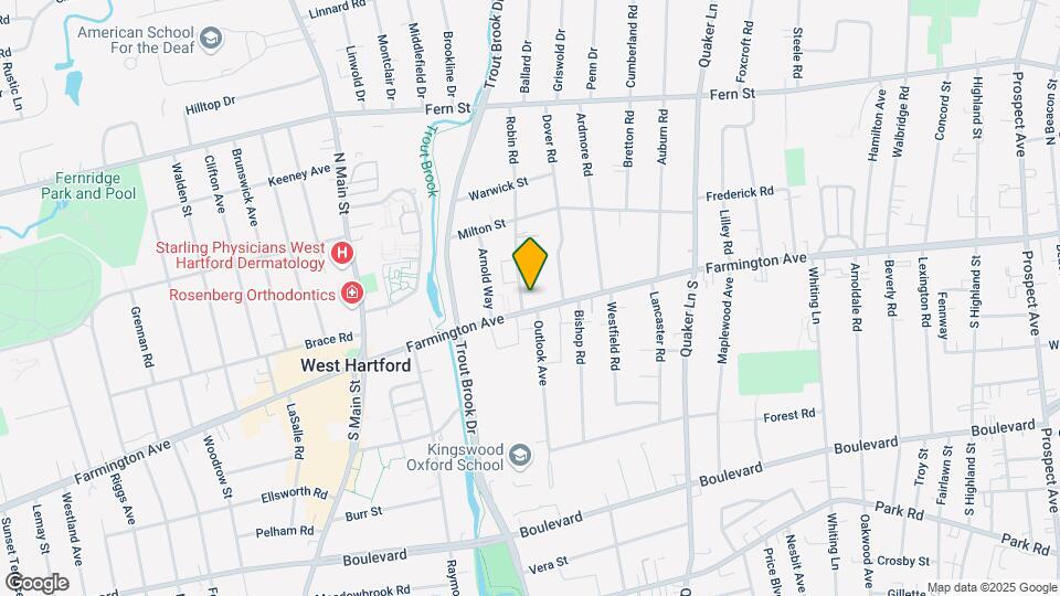 880-886 Farmington Ave Mapa y Detalles de la Ubicación