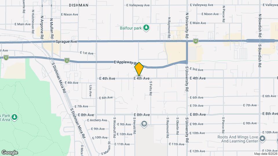 10119 E 4th Ave Mapa y Detalles de la Ubicación