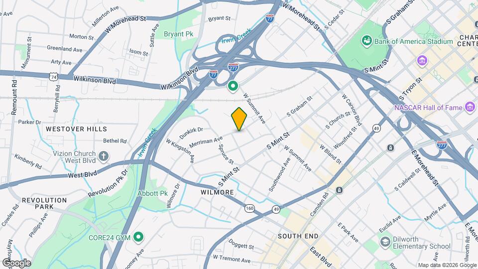 1555 Merriman Ave Map and Location Details