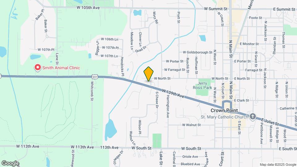 800 W Joliet St Map and Location Details