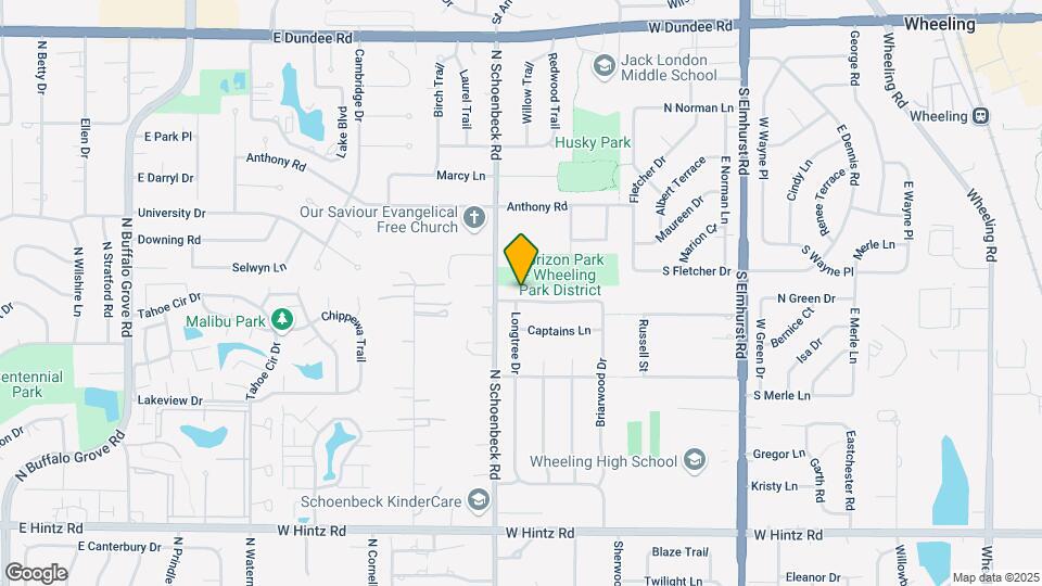 1158 Kingsport Dr Map and Location Details