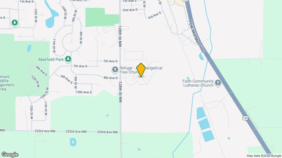 25563 3rd St W Map and Location Details