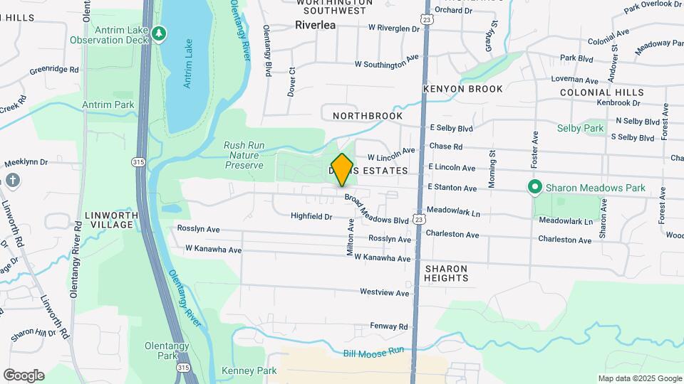 162-168 Broad Meadows Blvd Mapa y Detalles de la Ubicación