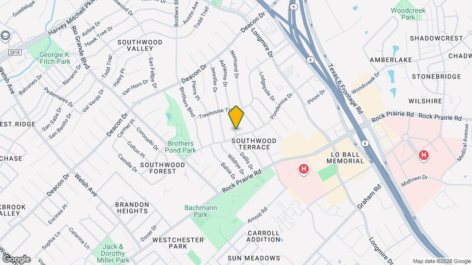 3017 Adrienne Dr Map and Location Details