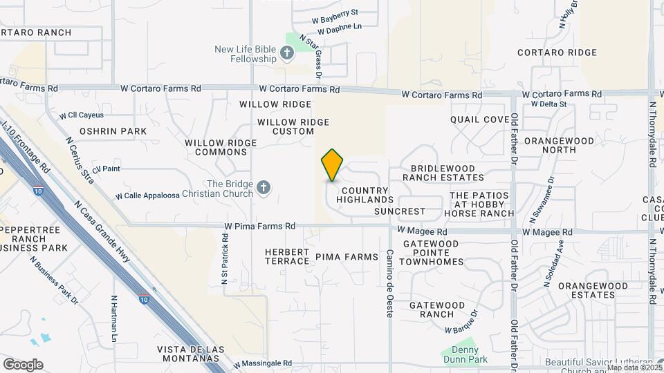 4763 W Latchstring Ct Map and Location Details
