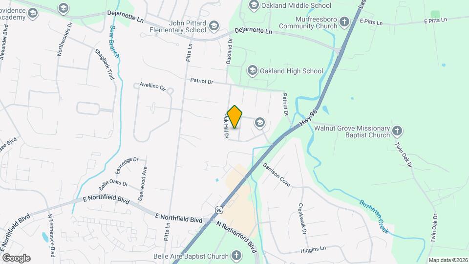 2519 Claymore Run Map and Location Details