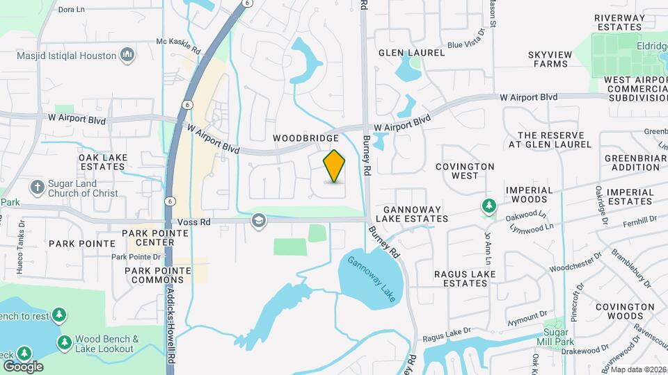 14815 Buckskin Bridge Ct Mapa y Detalles de la Ubicación