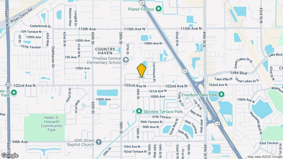 10275 56th St Map and Location Details