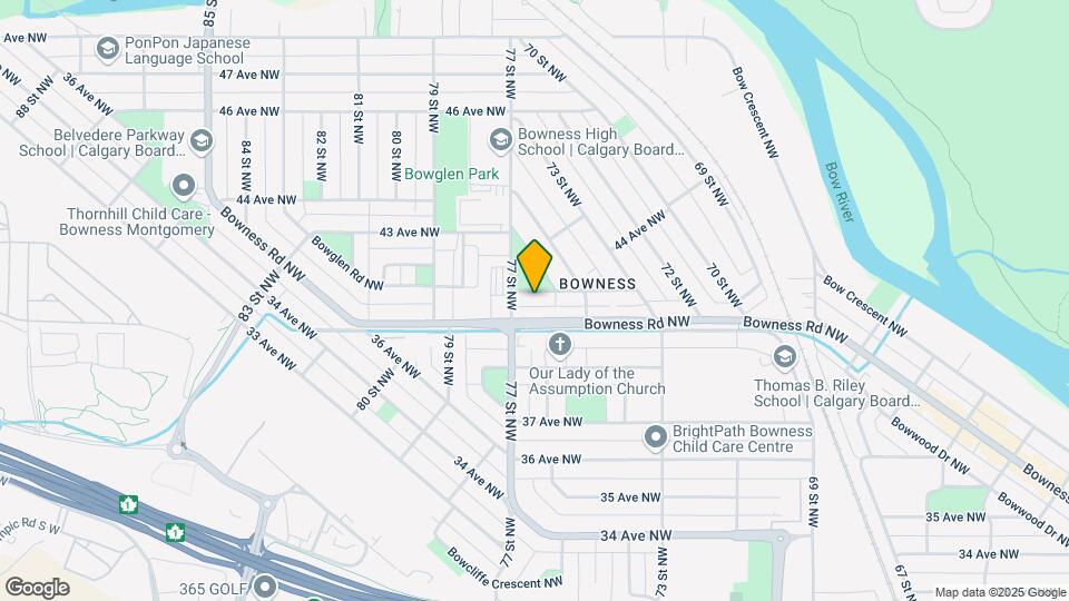 7721 41 Av NW Map and Location Details