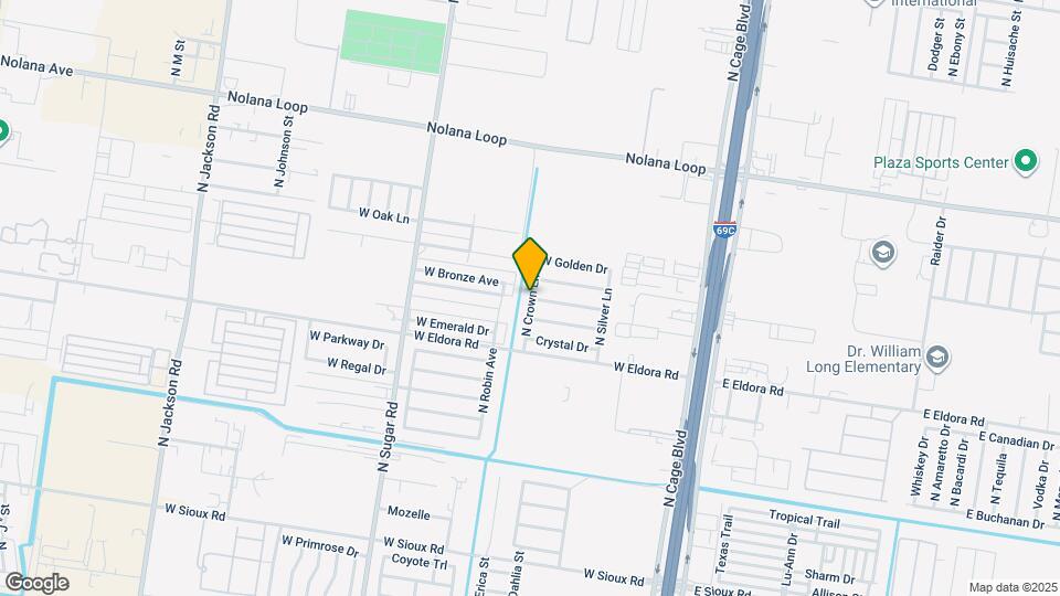 13 N Crown Ln Mapa y Detalles de la Ubicación