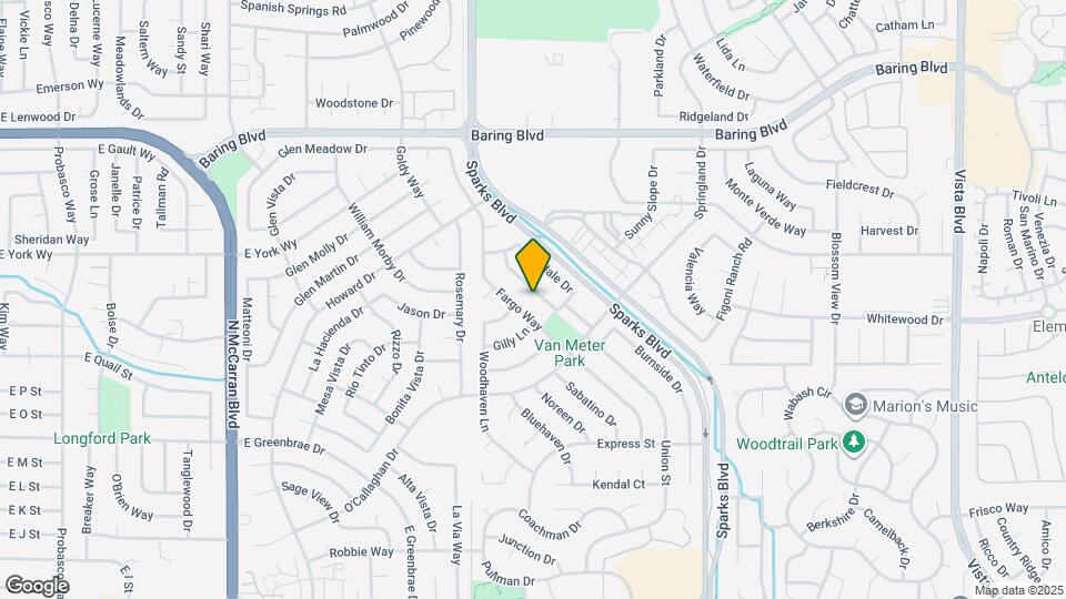 2205 Morninglory Dr Map and Location Details