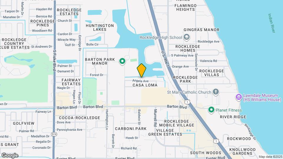 828 Angela Ave Map and Location Details