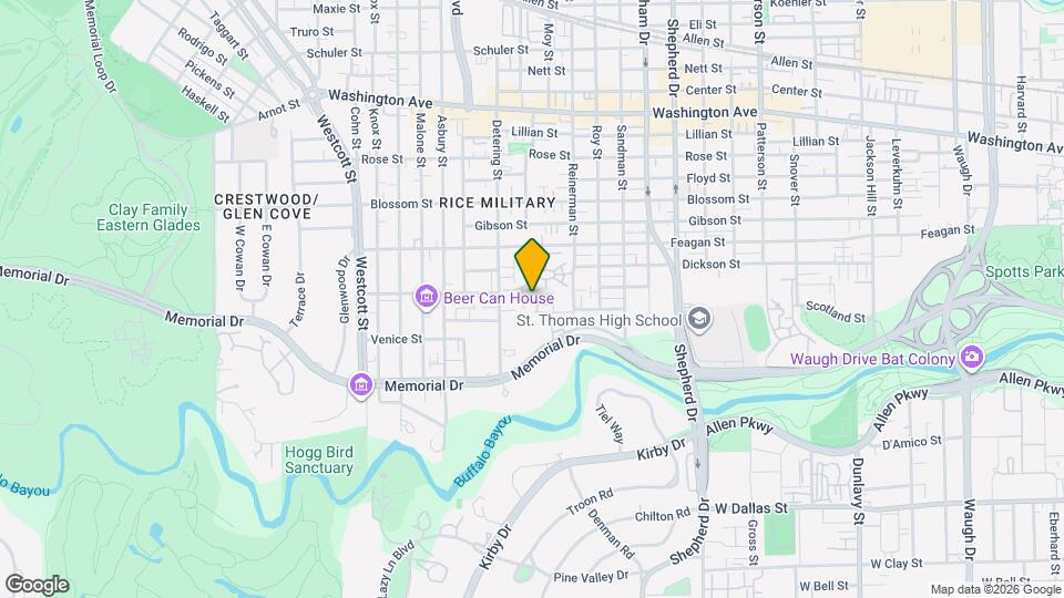 5336 Chandler St Map and Location Details