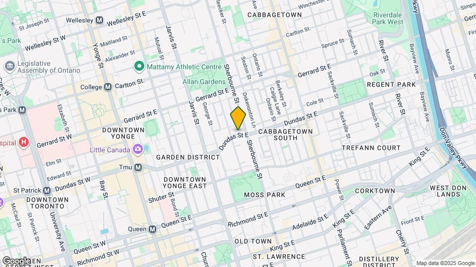 280 Dundas St W Map and Location Details