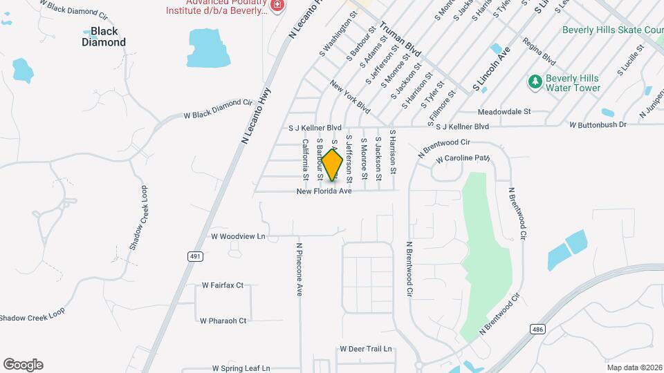 29 New Florida Ave Map and Location Details