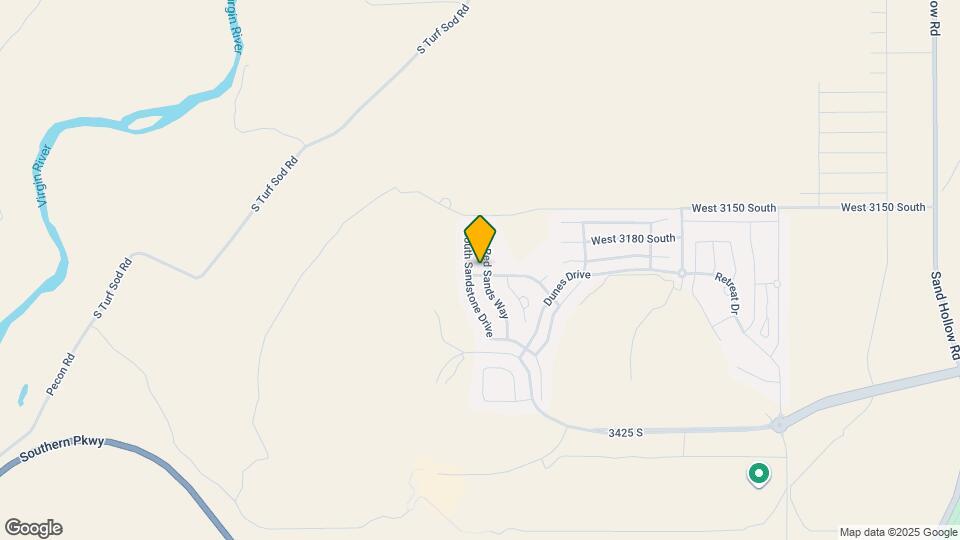 3214 S Red Sands Way Map and Location Details