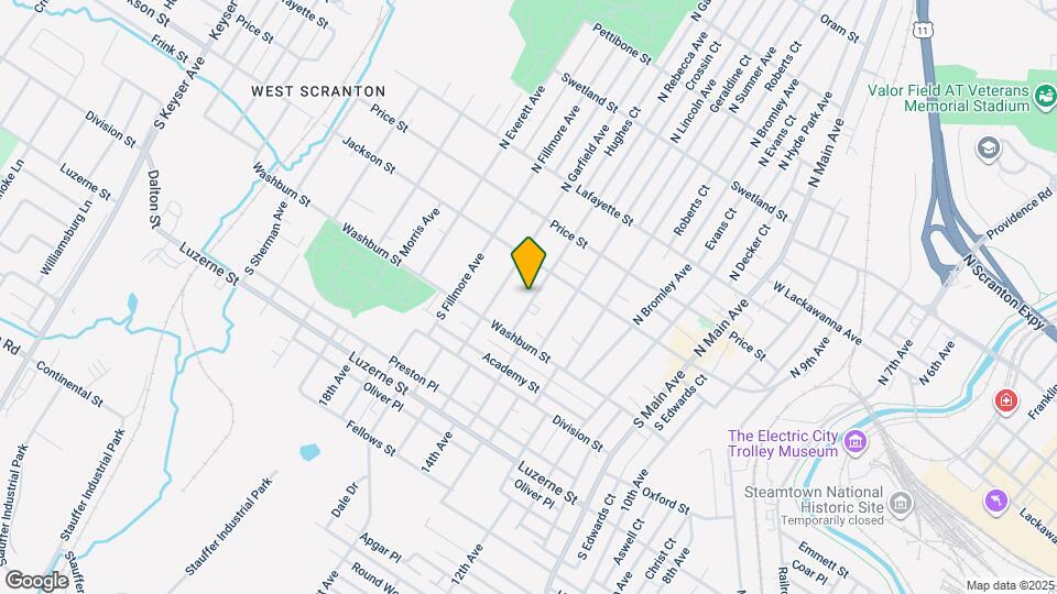 128 S Rebecca Ave Map and Location Details