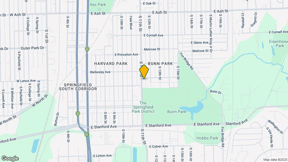 2460 S 11th St Map and Location Details