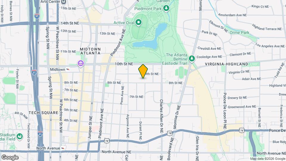 360 8th St NE Mapa y Detalles de la Ubicación