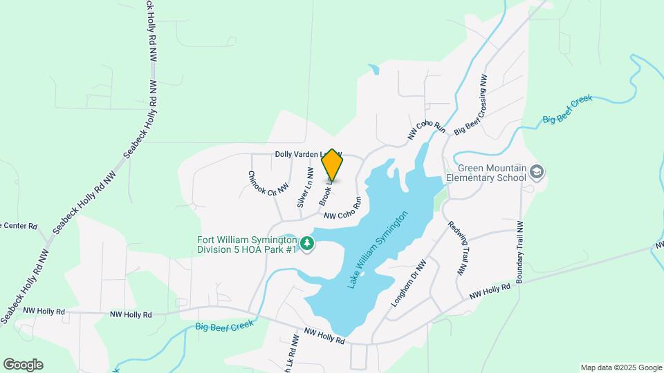 3930 Brook Ln NW Map and Location Details