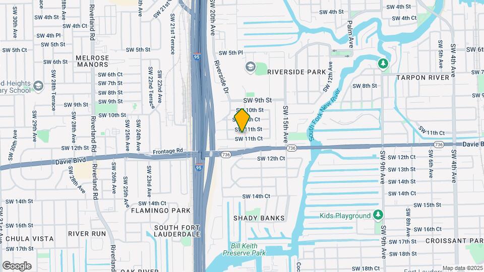 1801 SW 11th Ct Map and Location Details