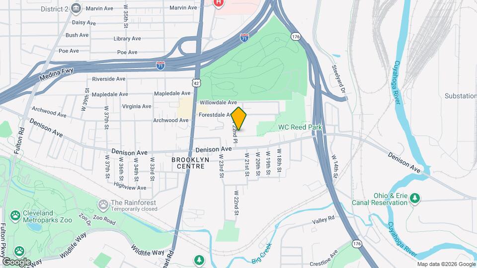 2120 Fern Ct Mapa y Detalles de la Ubicación