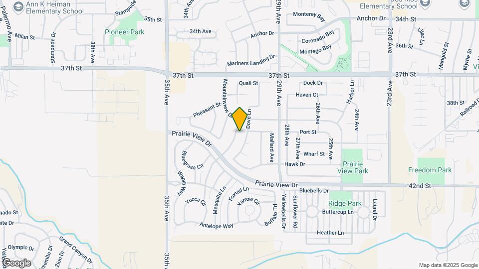 3916 Eagles Nest Dr Map and Location Details