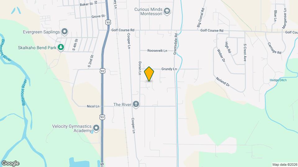 320 Doran Ln Map and Location Details