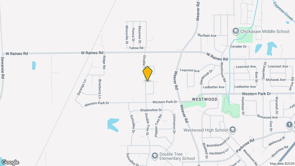 4264 Double Tree St Map and Location Details