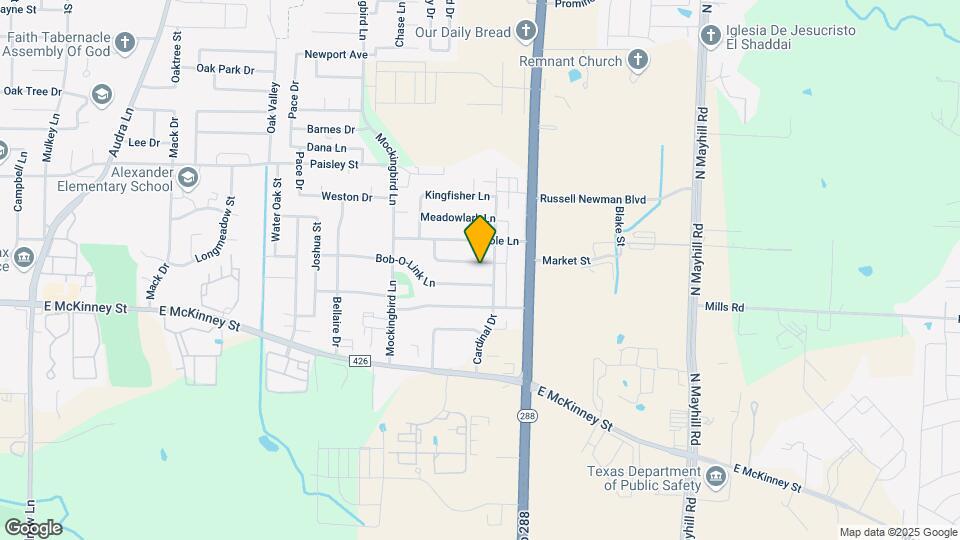 3502 Woodthrush Ln Map and Location Details
