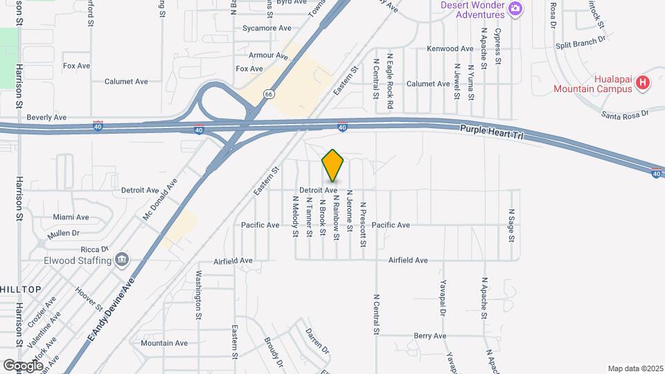 3131 N Rainbow St Map and Location Details