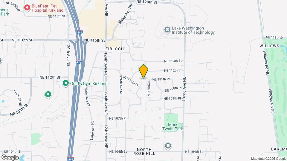11120 127th Pl NE Map and Location Details