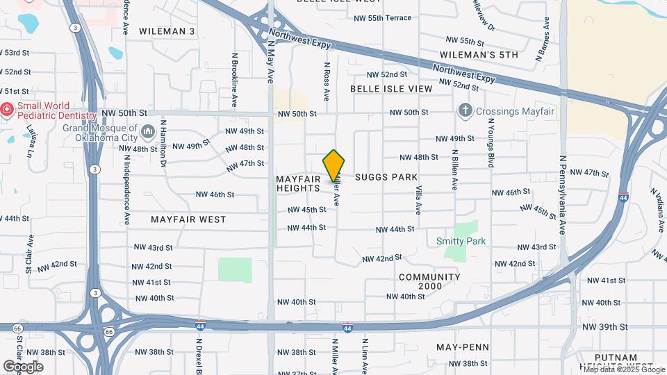 4705 N Miller Ave Map and Location Details