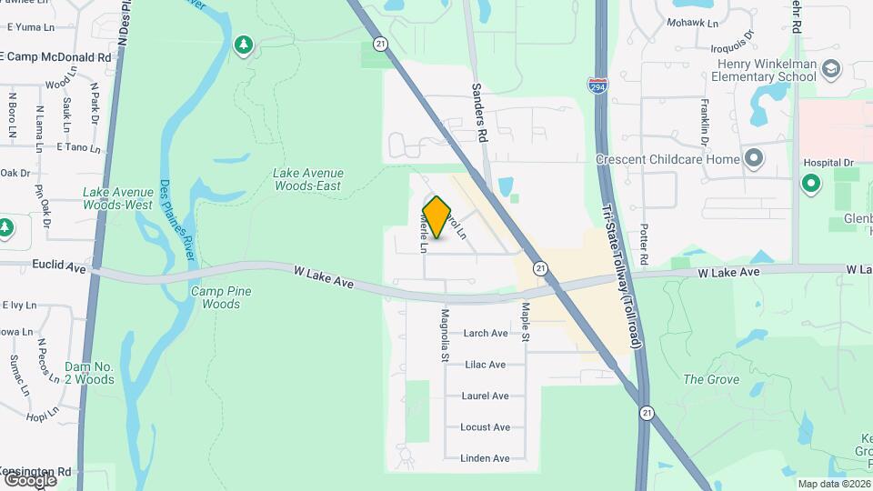 3890 Gregory Dr Map and Location Details