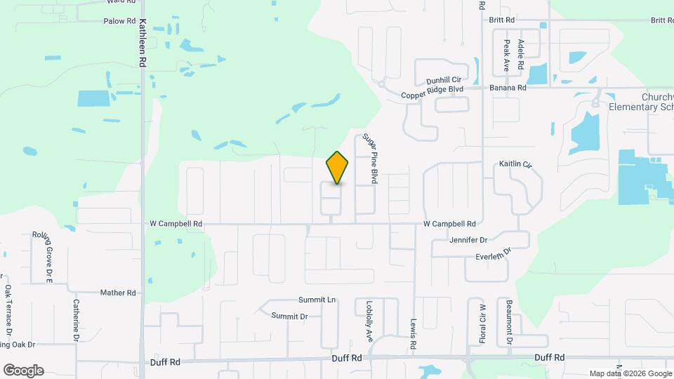 8006 Grand Pines Blvd Map and Location Details